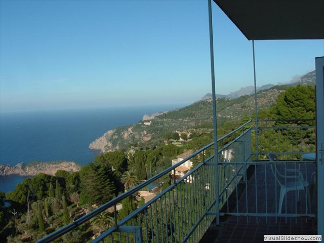 View from hotel (Encinar) room just outside Valldemossa Oct. 2005
