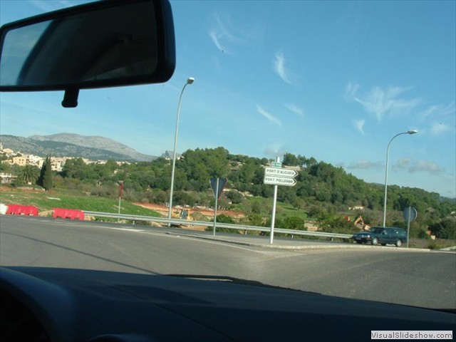 On the road in Mallorca Oct. 23 - 30, 2005