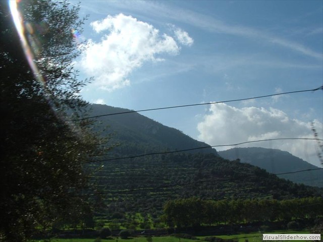 On the road in Mallorca