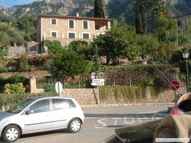 On the road in Mallorca